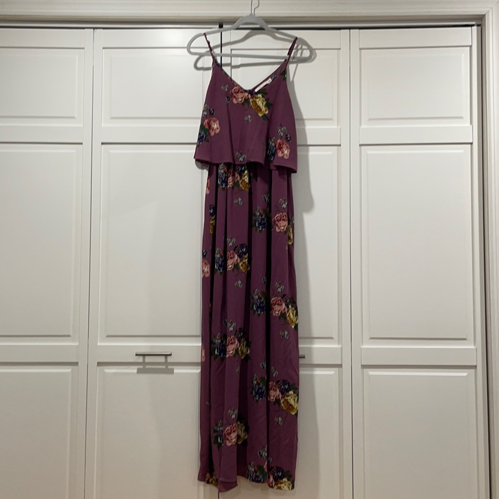 Women’s plus size maxi with double slit size XL